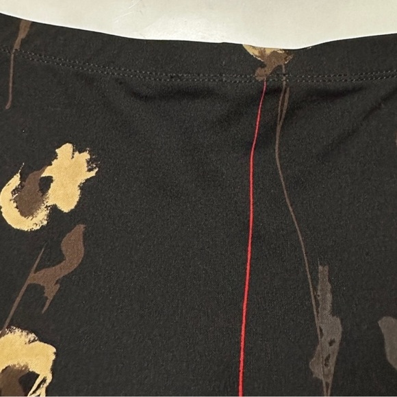 Vintage 90s BCBGMaxAzria Black Floral Maxi Skirt Women’s Size Large Spring Luxe - Picture 6 of 10